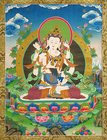 Vajrasattva with consort, broc - Tibet Shop - []